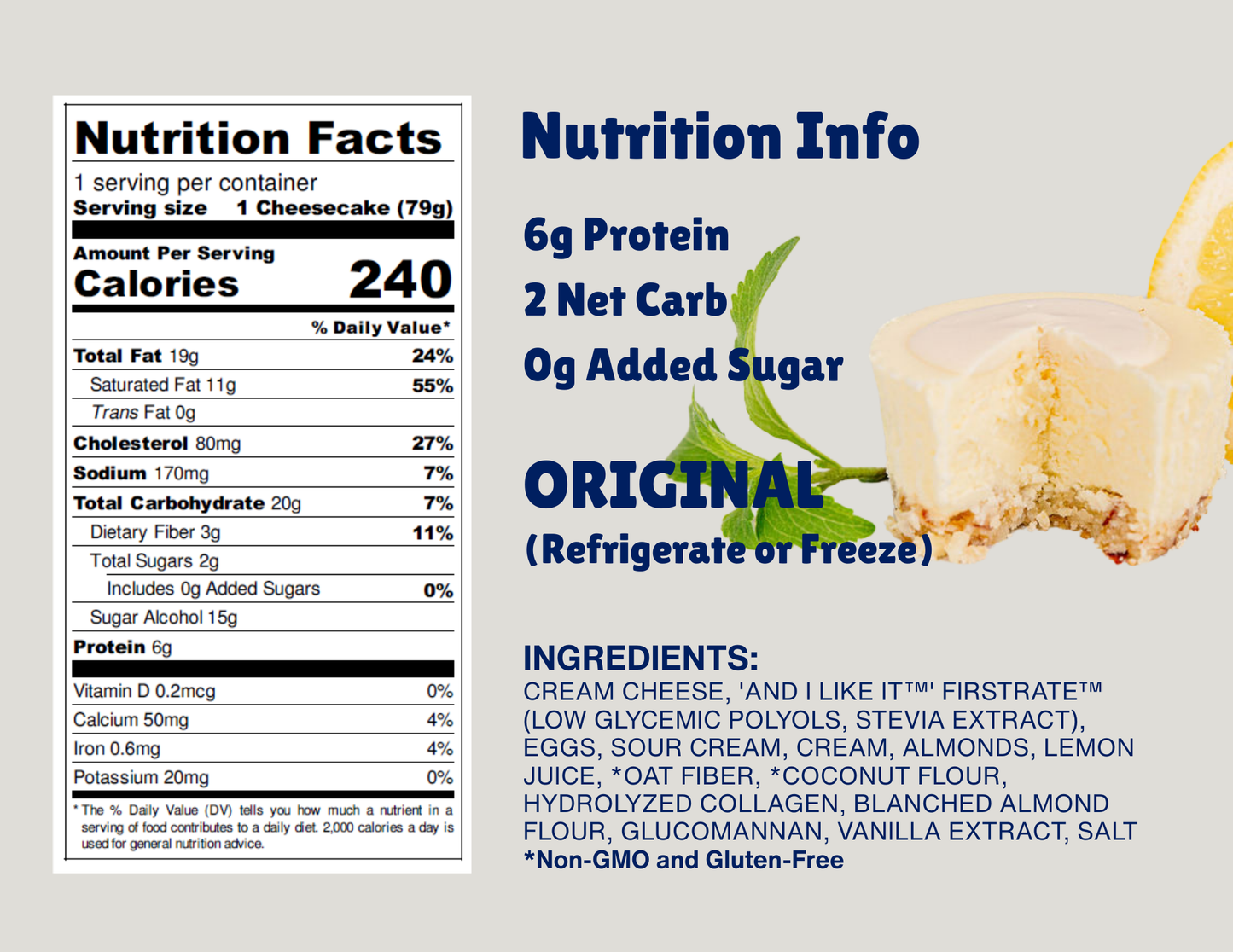 Starter 15-Pack: Premium Cheesecake Cups with Spiced Rum