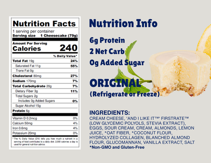 Starter 15-Pack: Premium Cheesecake Cups with Spiced Rum