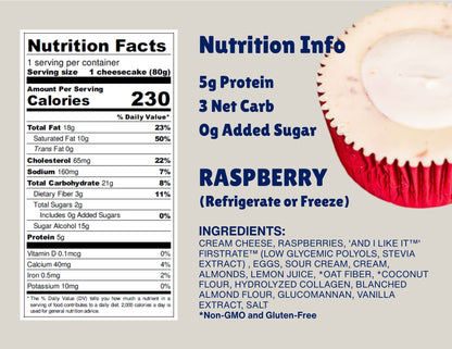 Starter 15-Pack: Premium Cheesecake Cups with Lemon Blueberry