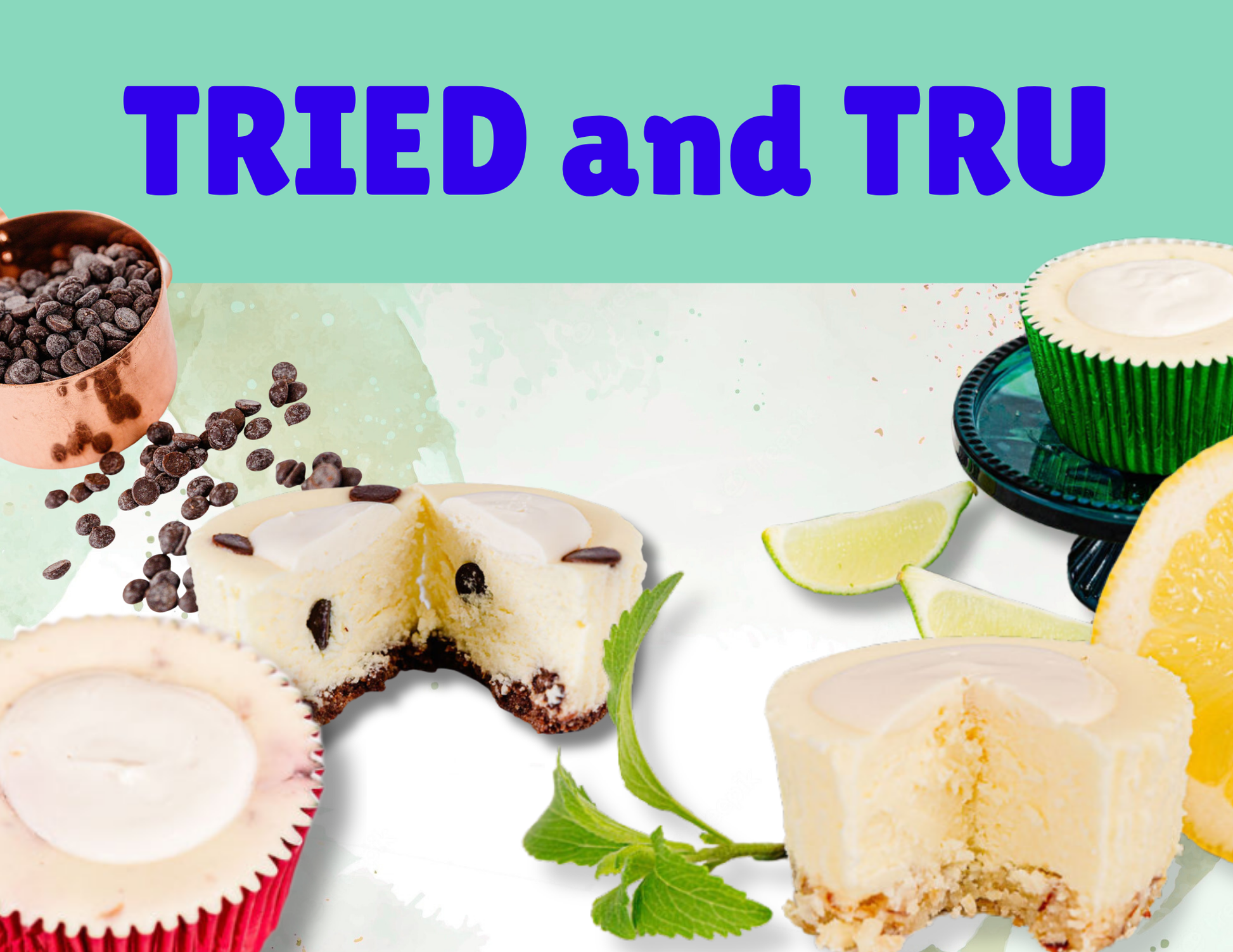 Spring Pack cheesecake cups in Raspberry, Key Lime, Original, and Chocolate Chip – gluten-free, keto-friendly, and no added sugar