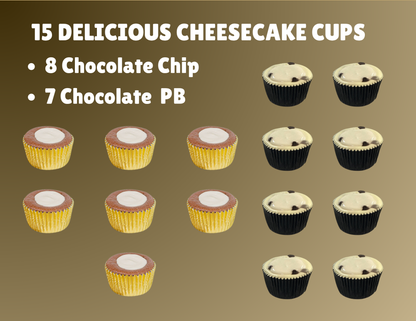 Chocolate cheesecake dessert cup – keto-friendly, sugar-free, and perfect for snacking