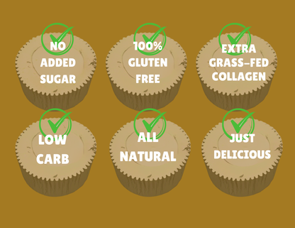 Chocolate cheesecake cups – Chocolate Chip and Chocolate Peanut Butter flavors, keto-friendly and gluten-free