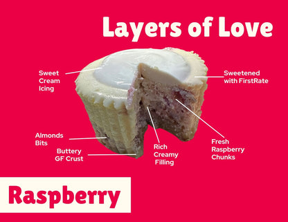 Starter 15-Pack: Premium Cheesecake Cups with Lemon Blueberry