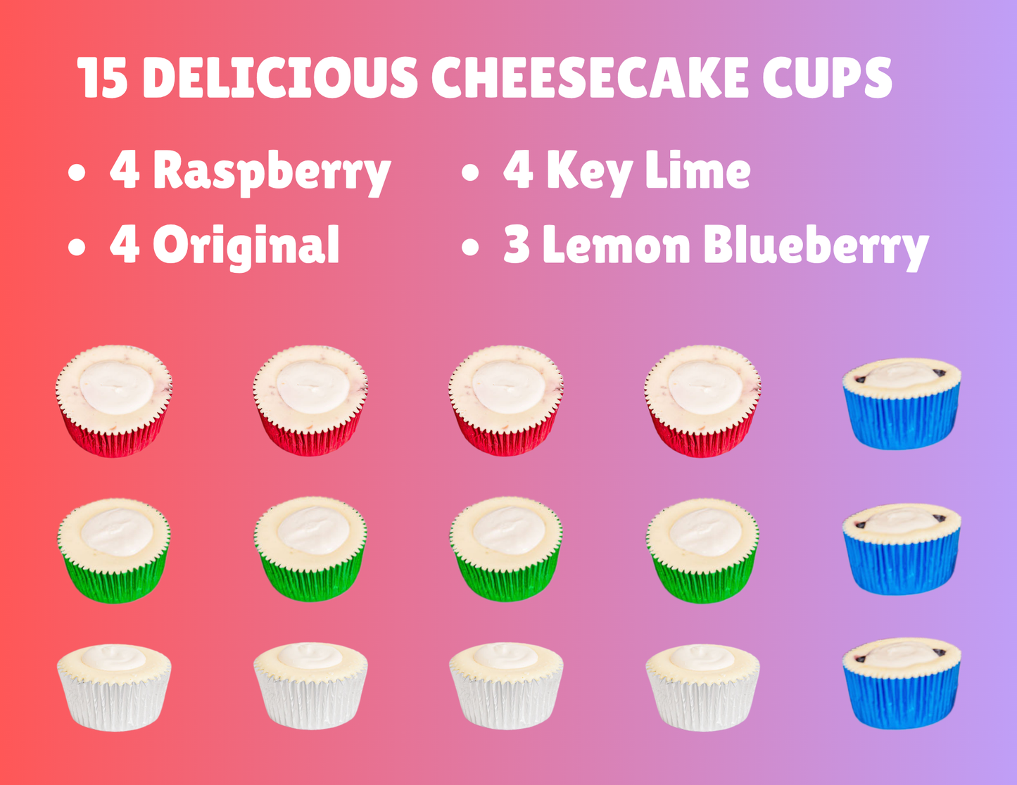 Healthy fruit cheesecake cup snack – ready-to-eat, low-carb, and single-serve dessert