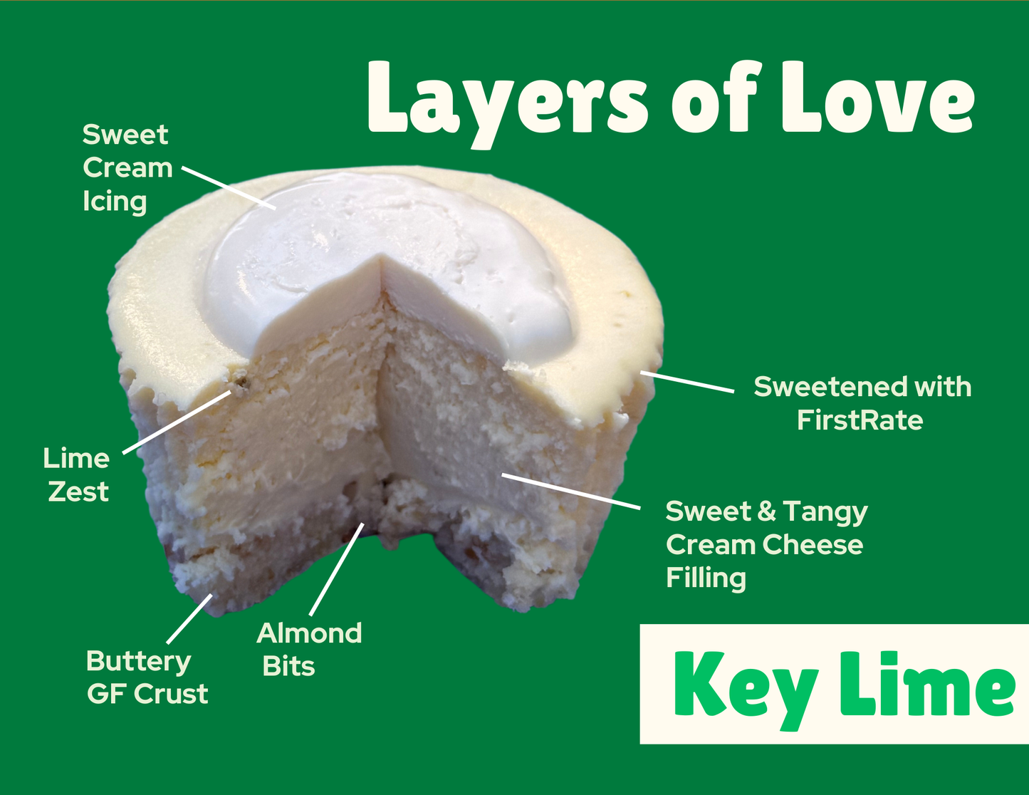 Starter 15-Pack: Premium Cheesecake Cups with Spiced Rum