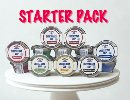 Starter 15-Pack: Premium Cheesecake Cups with Lemon Blueberry