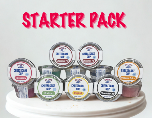 Starter 15-Pack: Premium Cheesecake Cups with Pumpkin Spice